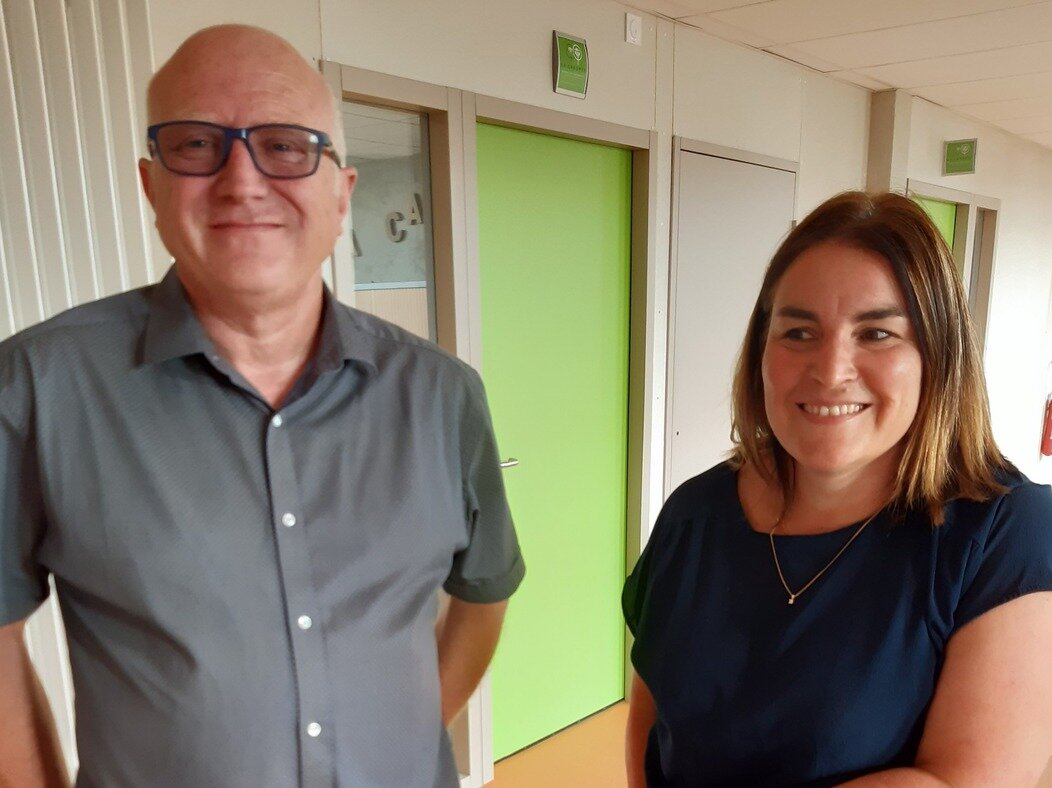 Photo de Stéphane Deparpe et Céline Geoffroy