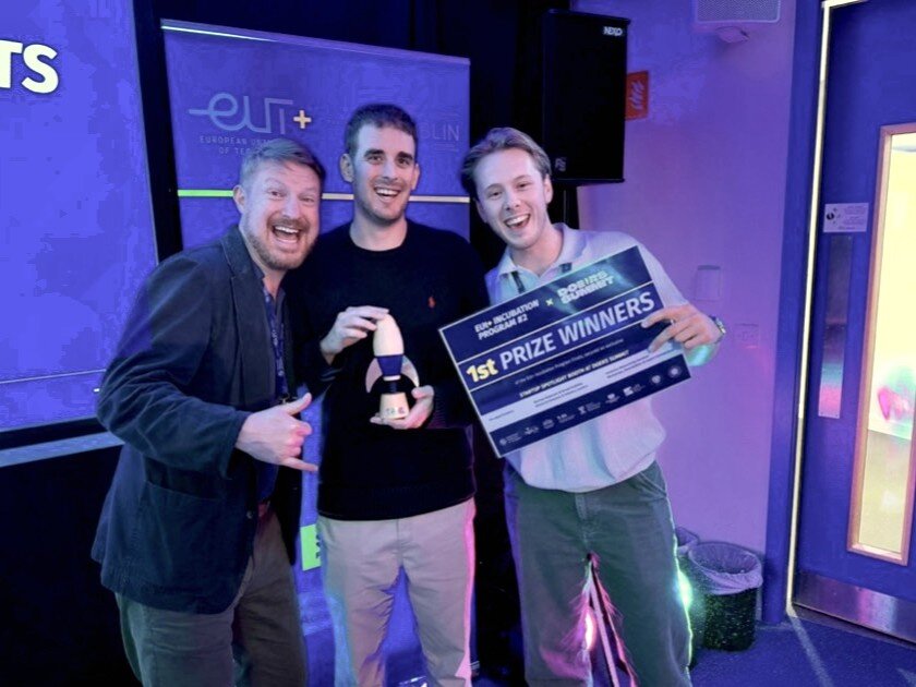 Ondrej Svoboda, Romain Rudent et Antoine Desveronnieres
