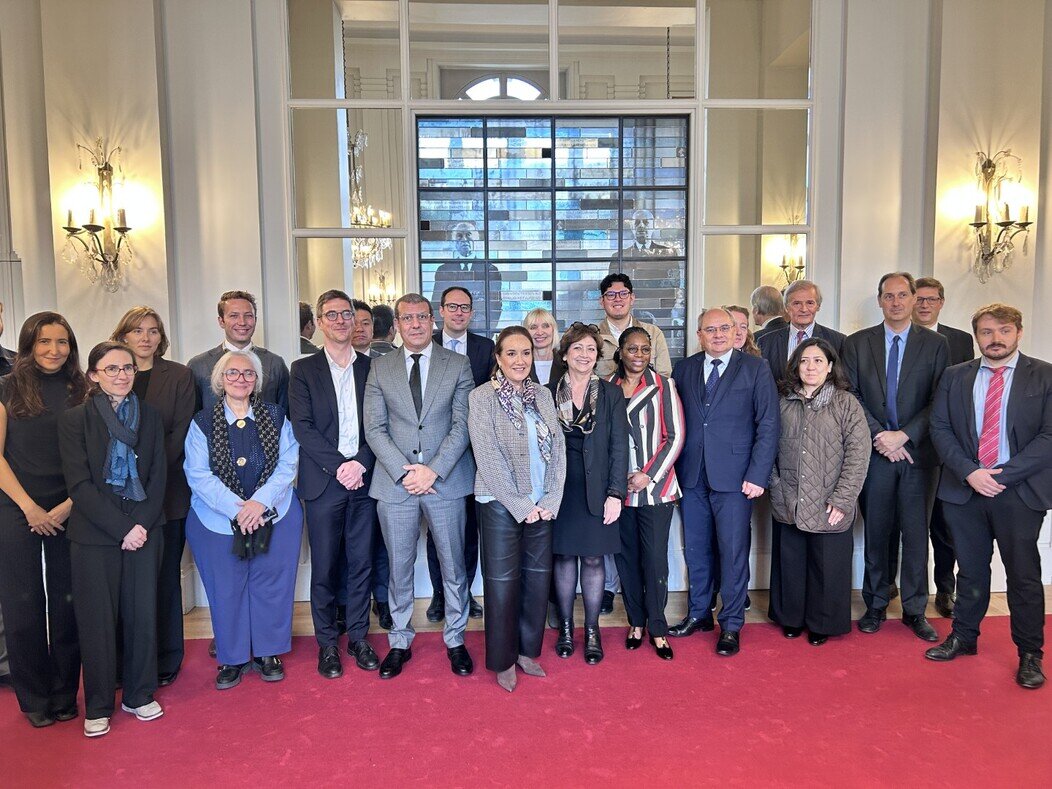Délégation de la quinzaine d'ambassadeurs