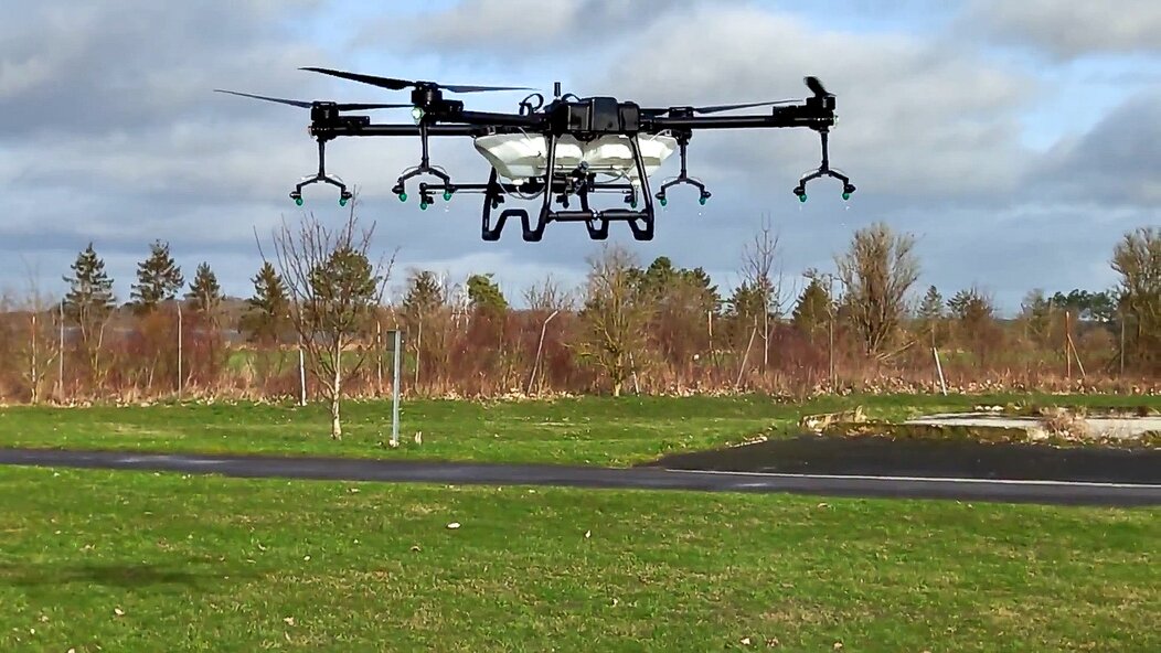 Photo du drone