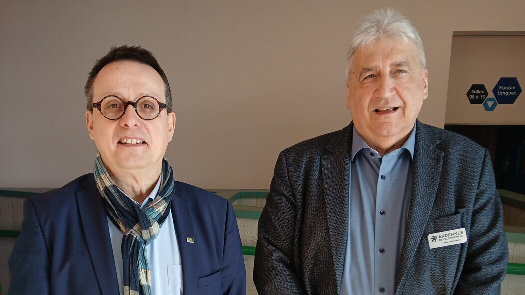Photo de Laurent Lucas et Jean-Louis Amat
