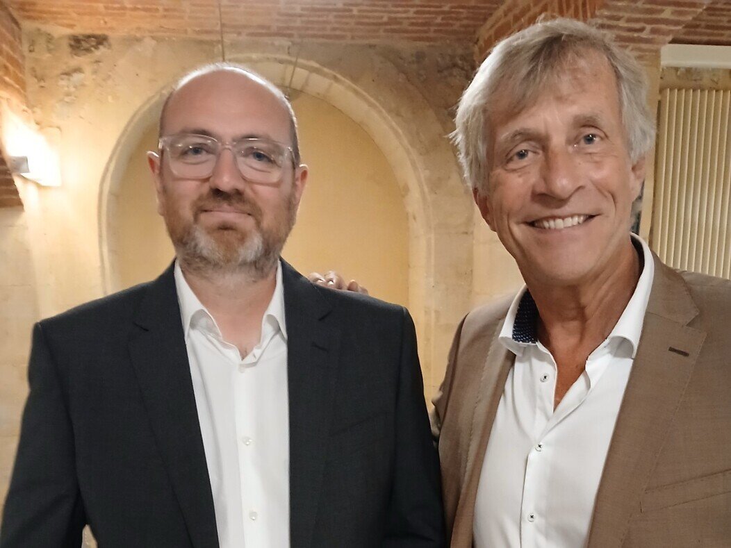 Photo de Thierry Ducoffe et Arnaud Florentin