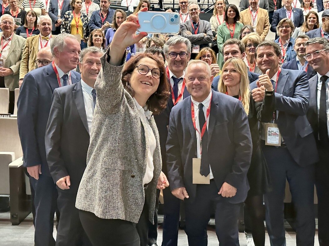 Selfie de la ministre