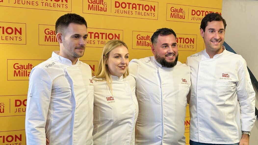 Photo de Clément Bourdiaux et Léa Senot, Frédéric Metzger et Charles Bruneval