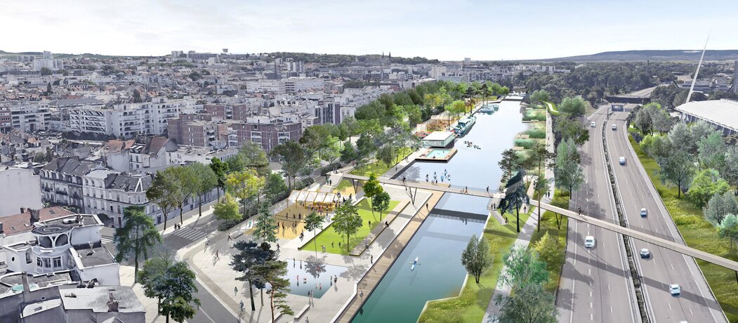 Berges de Reims : la ville se tourne vers l'eau