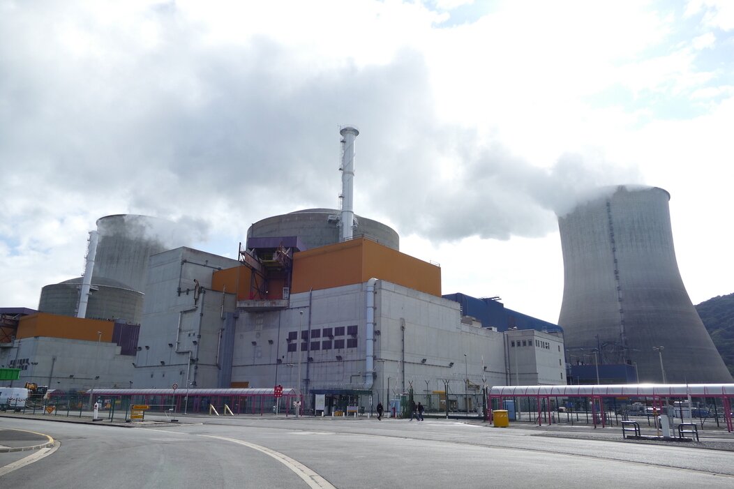 Photo de la Centrale Nucléaire de Chooz