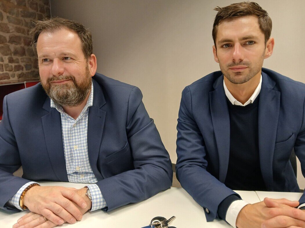 Photo de Sébastien Guenet et Romain Dubal