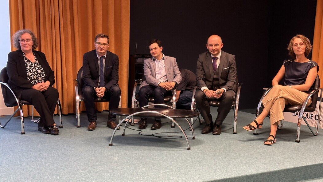 Photo de Olivier Simon, Valérie Corradi, Jean-Luc Pepin, Thomas Droguet et Sophie Haincourt