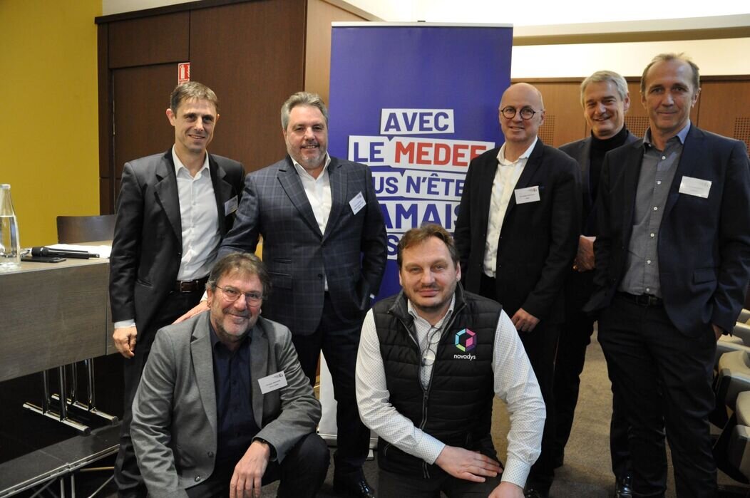 Photo de Christian Brethon, Jérôme Sevean, Fabien Petit, Damien Sionneau, Christophe Marcquet, Stéphane Charre et Laurent Malolepsza