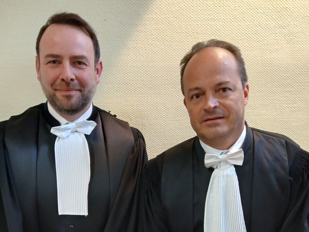 Photo de Jean-Charles Parmentier et Thierry Collet