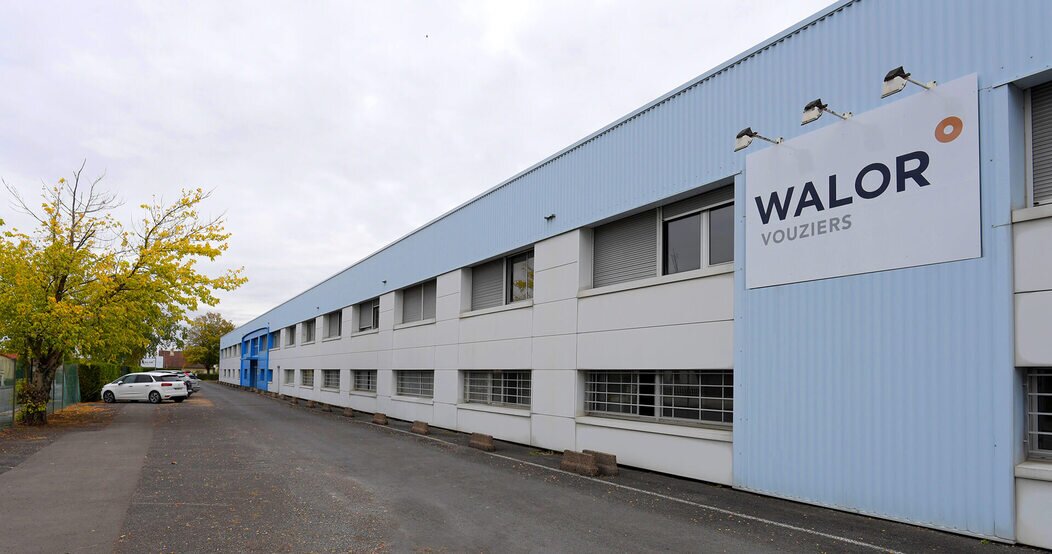 Photo de l'usine de Walor à Vouziers