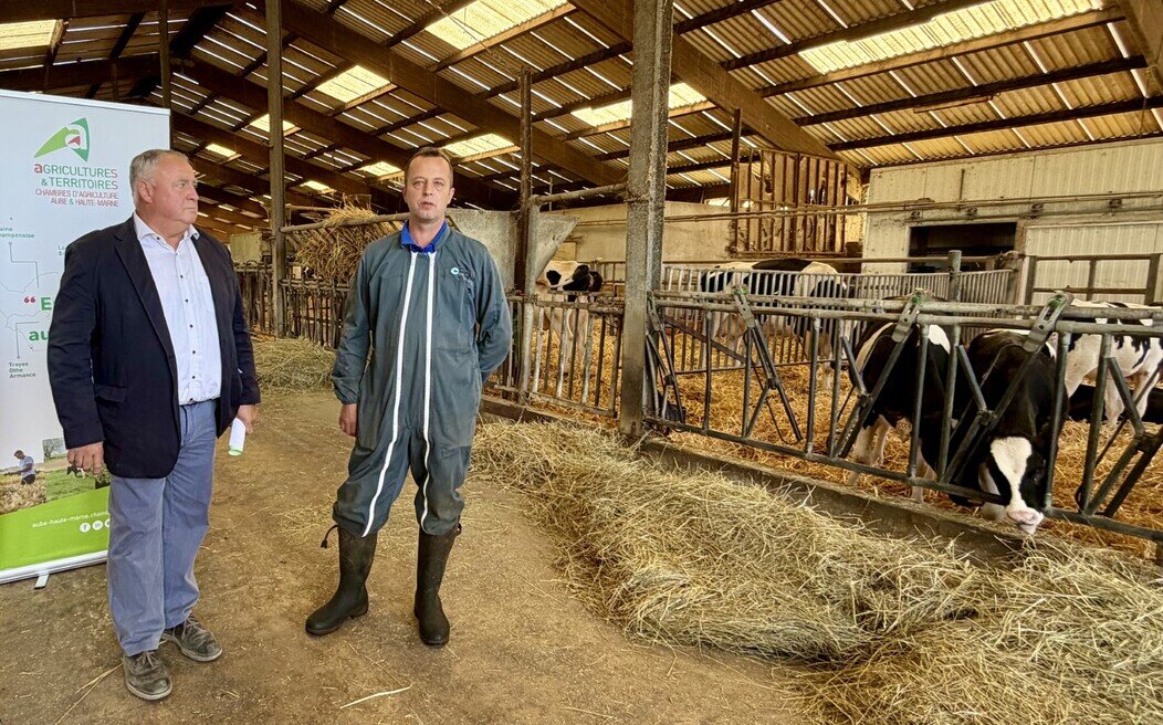 Photo d'agriculteurs aubois
