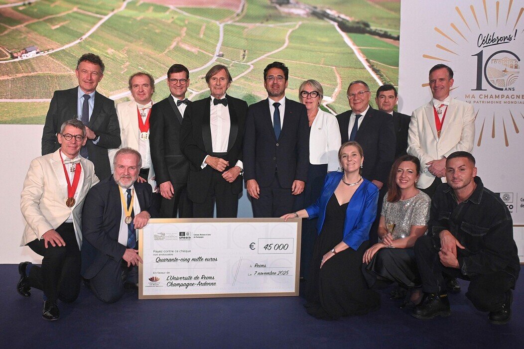 Diner caritatif mission remise chèque