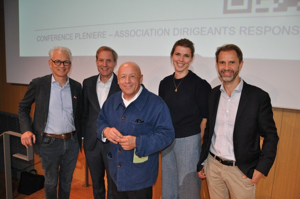 Photo de Timothée Périn, Valéry Brabant, Thierry Marx, Marie Hautus et David Baron