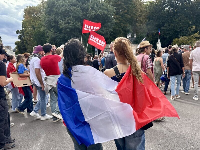 Photo de la manifestion 10/09/2025