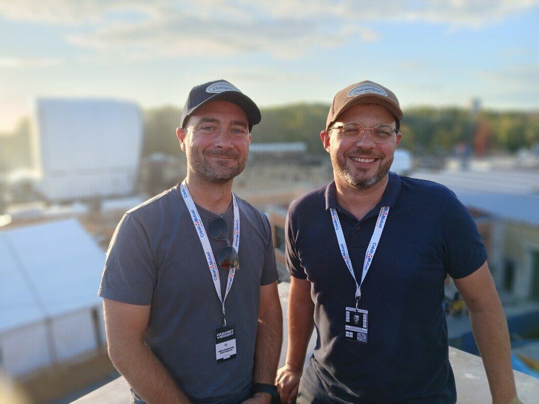 Photo de Fabian Pilard et Rémy Talarico