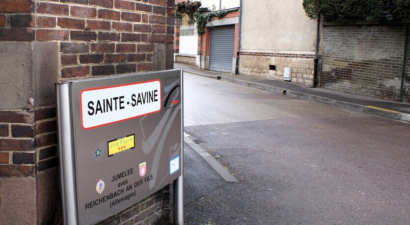 Photo de panneau de Sainte-Savine