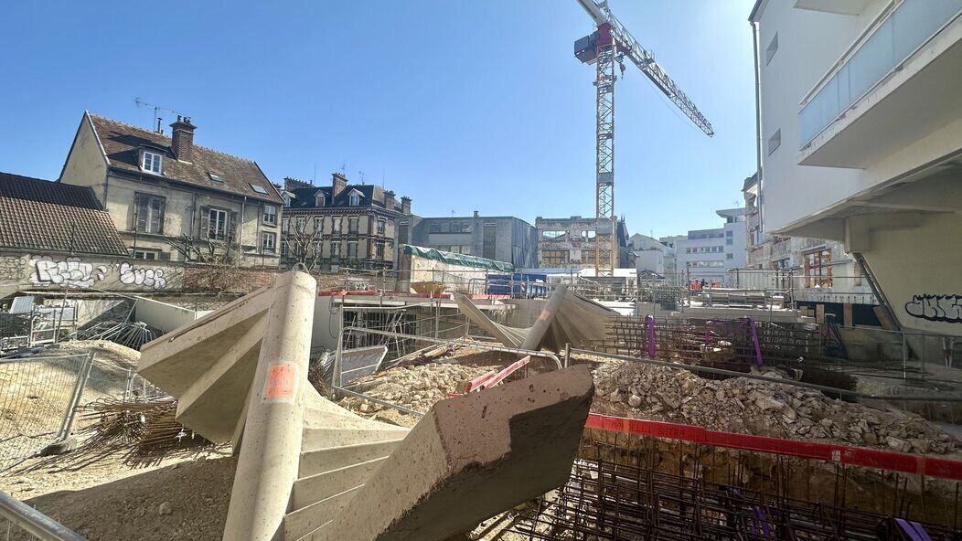 Photo du chantier Mon Logis Gare de Troyes